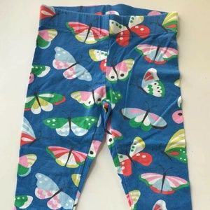 Mini Boden Capri Leggings Size 9-10 Blue